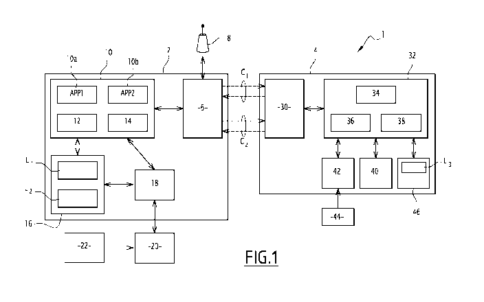 A single figure which represents the drawing illustrating the invention.